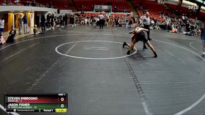 76 lbs Round 2 (8 Team) - Jason Fisher, CP Wrestling Academy vs Steven Imbrogno, Rogue WC