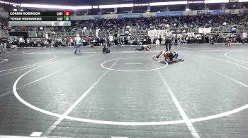 92 lbs Consi Of 8 #2 - Corbin Robinson, Cabot WC vs Yohan Hernandez, Gladiator WC