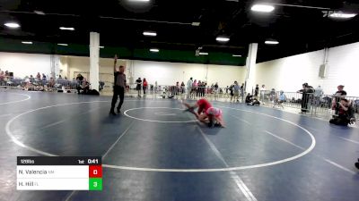 128 lbs Consi Of 8 #2 - Nickolas Valencia, NM vs Howard Hill, FL