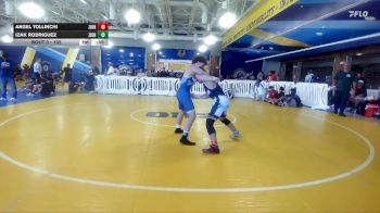 132 lbs Cons. Round 3 - Izak Rodriguez, Funky Monkey vs Angel Tollinchi, Heritage WC