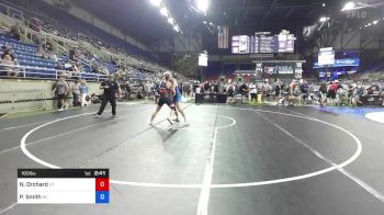 160 lbs Cons 64 #1 - Nick Orchard, Utah vs Palmer Smith, North Carolina