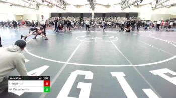 102-I lbs Quarterfinal - Ivan Rego, Yale Street vs Michael Timpone, Apex