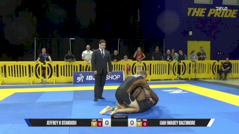 Ijah Iwasey Baltimore vs Jeffrey H Standish 2025 Pan IBJJF Jiu-Jitsu No-Gi Championship