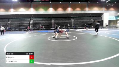 157 lbs Consi Of 8 #1 - Koa Ruiz, Cal Baptist vs Tyler Jones, UNATT-Utah Valley