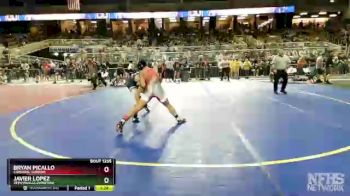 1A 152 lbs Cons. Round 2 - Bryan Picallo, Cardinal Gibbons vs Javier Lopez, Zephyrhills Christian