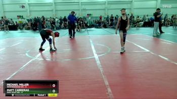 76 lbs Round 8 (10 Team) - Michael Miller, Neighborhood WC vs Matt Carreras, Ohio Gold 10K
