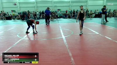 76 lbs Round 8 (10 Team) - Michael Miller, Neighborhood WC vs Matt Carreras, Ohio Gold 10K