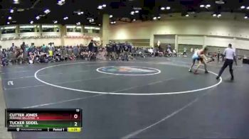 160 lbs Round 7 (8 Team) - Cutter Jones, Montana Williston vs Tucker Seidel, PECO Boys