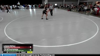 138 lbs Cons. Round 2 - Logan Pistilli, Huntington Beach High School Wrestling vs Caleb Gustafson, New Mexico Outlawz Wrestling Club