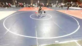 43 lbs Quarterfinal - Cooper Patch, Heights WC vs Azarius Abalos, Victory WC