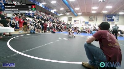 49 lbs Consolation - Kutter Gay, Blackwell Wrestling Club vs Danger Welch, Claremore Wrestling Club