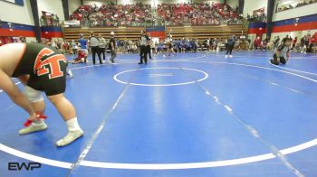 285 lbs Round Of 16 - Hayden Davis, Tahlequah Boys High School vs Roger Garrett, Pryor Tigers Wrestling