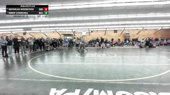 135 lbs Round Of 16 - Nicholas Woodcock, Corning vs Drew Churchill, Matamoras