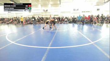 126 lbs Round Robin 1 - Michael Clark, Revival Black-MS vs Lucas Ward, West Virginia Wild-MS