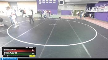 160 lbs Cons. Round 7 - Ryker Fullmer, ID vs Ryker Gibson, ID