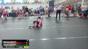 68 lbs Round 4 (10 Team) - Kristian Wescott, Finger Lakes Elite Black vs Trevor Lindquist, U2 Upstate Uprising