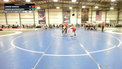 132 lbs Consi Of 32 #1 - Landon Howard, KY vs Joseph Mastrofilippo, PA