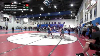 155 Girls Cons. Semi - Edna Rodriquez, Poway vs Marina Gonzalez, Steele Canyon