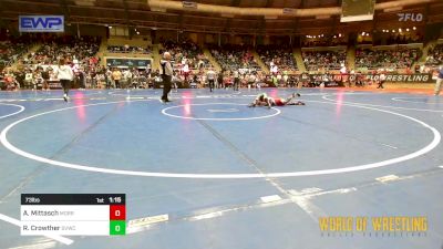 73 lbs Round Of 32 - Austin Mittasch, Morrison Takedown Club vs Rhett Crowther, SVWC