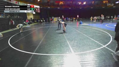 141 lbs Round Of 32 - Richard Treanor, Army vs David McClelland, Clarion