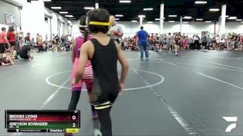 56 lbs Round 7 (8 Team) - Mia Barro, Revolution Elite vs Esa Ahmed, HFL