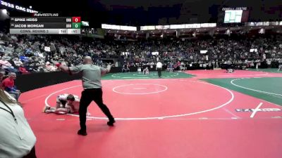 90 lbs Cons. Round 2 - Spike Heiss, Unattached vs Jacob Morgan, BRN3