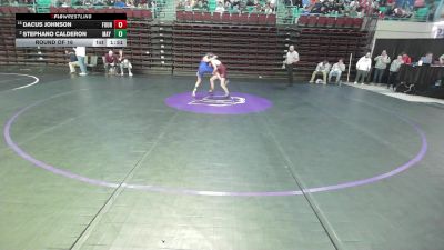 106 lbs Round Of 16 - Dacus Johnson, Fountain Inn vs Stephano Calderon, May River