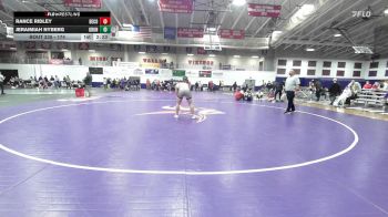 174 lbs Cons. Round 4 - Jeraimiah Nyberg, Graceland University vs Rance Ridley, Benedictine College