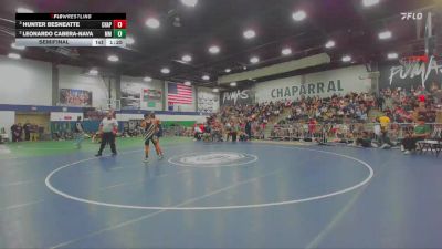 126 lbs Semifinal - Hunter Besneatte, Chaparral vs Leonardo Cabera-Nava, Murrieta Mesa