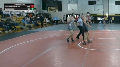197Red lbs Rr Rnd 3 - Jackson Van Kley, Army West Point vs Quinn Funk, Binghamton