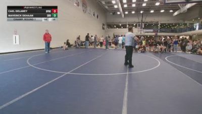 45.8-46.2 lbs Champ. Round 1 - Maverick DeHaan, Shootbox Rigby vs Cael DeLaney, Deseret Peak Wrestling Club