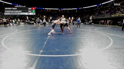 192 lbs Round Of 16 - Jeffery Tisak, Cornell vs Christian Stiehler, Pocono Mountain West