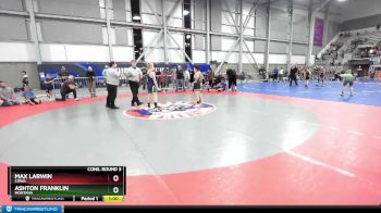 92 lbs Cons. Round 3 - Ashton Franklin, Montana vs Max Larwin, COWA