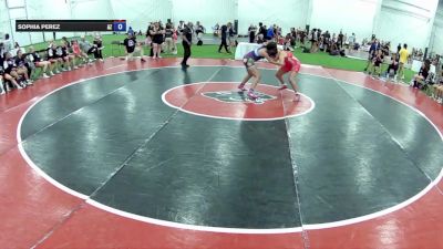 135 lbs Zoey Delano, Nebraska vs Sophia Perez, Arizona