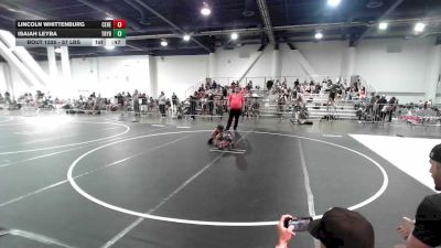 57 lbs Consi Of 8 #2 - Lincoln Whittenburg, Ceres Pups WC vs Isaiah Leyba, Trybe