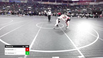 163 lbs Round Of 16 - Ben Schmidt, El Dorado Springs vs Mac Andrews, Florida National Team
