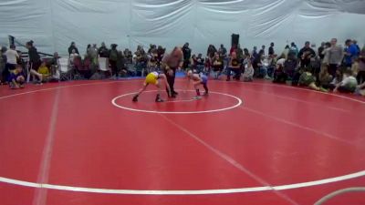 54 lbs Consi Of 8 #1 - Jason Blymire, York vs Avery Learn, Tyrone