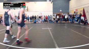 150 lbs Champ. Round 2 - Eli Martin, Kuna vs Jacob Vincent, Highland