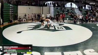 113 lbs Quarterfinal - Rocco Lombardo, Malvern Prep vs Luke Houchins, Benedictine College Prep