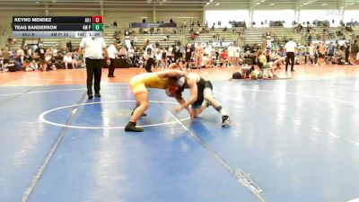 170 lbs Round Of 32 - Keyno Mendez, Average Joes - HSB vs Teag Sanderson, 4M Power - HSB