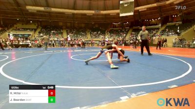 120 lbs Consi Of 8 #2 - Rayden Miller, R.A.W. vs Jackson Bearden, Skiatook Youth Wrestling