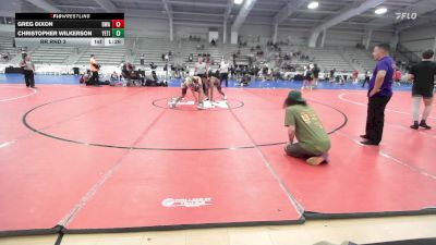 182 lbs Rr Rnd 3 - Greg Dixon, Diesel Wrestling Academy vs Christopher Wilkerson, Yeti: Special Forces