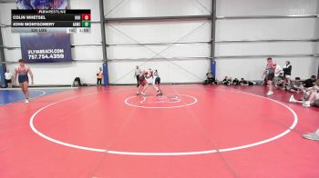 220 lbs Rr Rnd 2 - Colin Whetsel, Indiana Outlaws Black vs John Montgomery, All-American Wrestling Club HS
