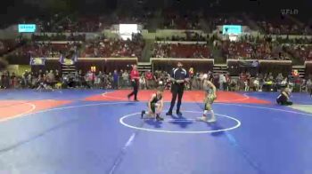 65 lbs Quarterfinal - Kyler Johnson, Montana Disciples vs Brent Williams, Ennis Wrestling