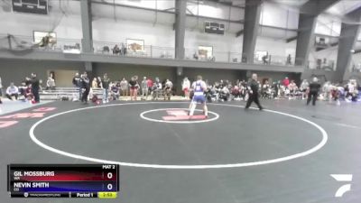 150 lbs Semifinal - Gil Mossburg, WA vs Nevin Smith, CO