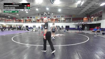 149 lbs Round 5 (10 Team) - Scotty Engle, Colby Community College vs Chris Begley, Midway University