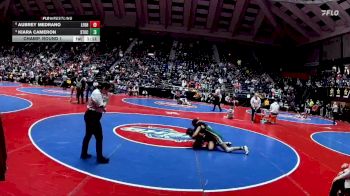 135 lbs Champ. Round 1 - Kiara Cameron, Stockbridge vs Aubrey Medrano, Lakeview Ft. Oglethorpe HS