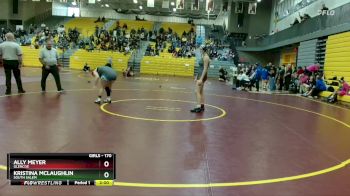 170 lbs Champ. Round 1 - Ally Meyer, Glencoe vs Kristina Mclaughlin, South Salem