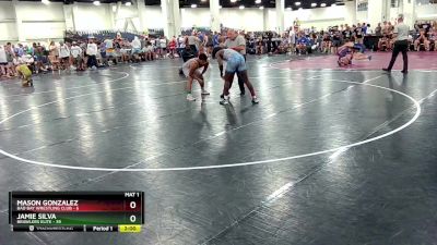 157 lbs Round 5 (6 Team) - Jamie Silva, Brawlers Elite vs Mason Gonzalez, Bad Bay Wrestling Club