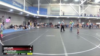 76 lbs Round 4 (6 Team) - Josh Buffalari, Ragin Raisins Concord vs Jack Lauer, Brawler Elite